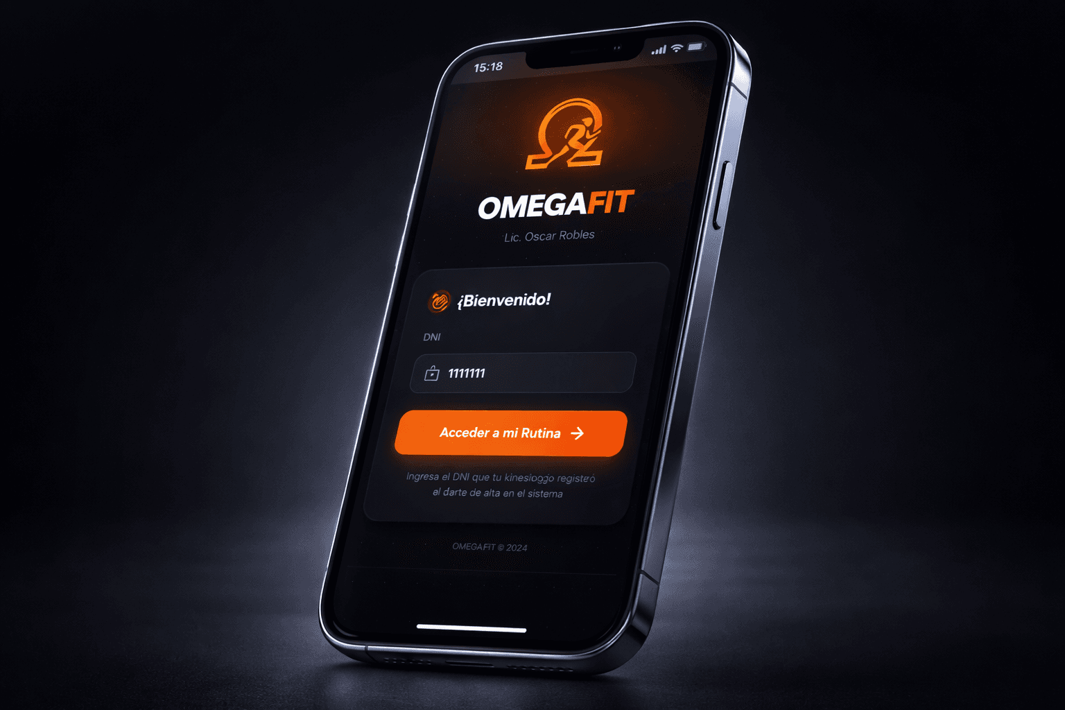 Omega Fit App